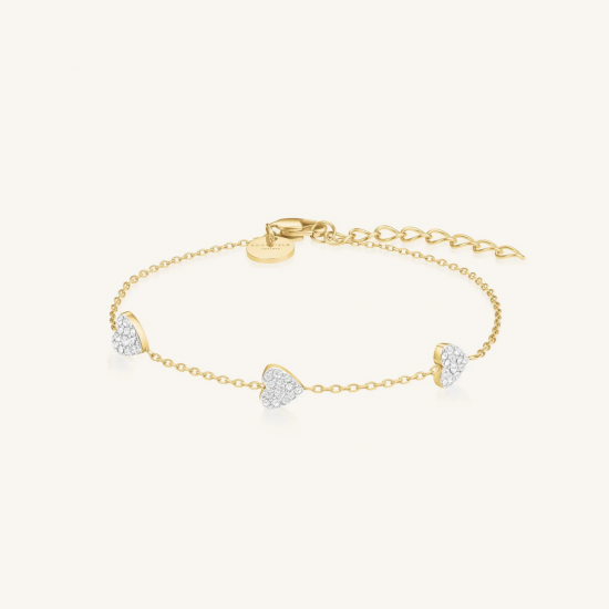 Rosefield 3 Hearts armband JB3HG-J1278 - 58635