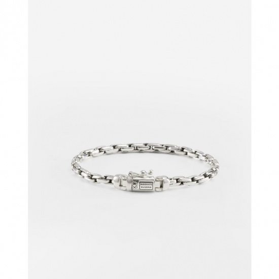 Buddha to Buddha Armband Venetian Mini Twist Zilver maat D J396-D - 58648