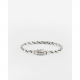 Buddha to Buddha Armband Venetian Mini Twist Zilver maat D J396-D - 58648