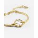 Buddha to Buddha Armband Katja Klaver Parelmoer Verguld maat C-E 176GV-C-E - 58653