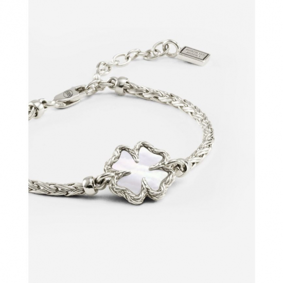 Buddha to Buddha Armband Katja Klaver Parelmoer Zilver maat C-E 176-C-E - 58654
