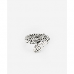 Buddha to Buddha Ring Ben XS Slang Zilver maat 17 454 - 58659