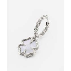 Buddha to Buddha Oorbellen Katja Klaver Parelmoer Set Zilver 197 - 58662