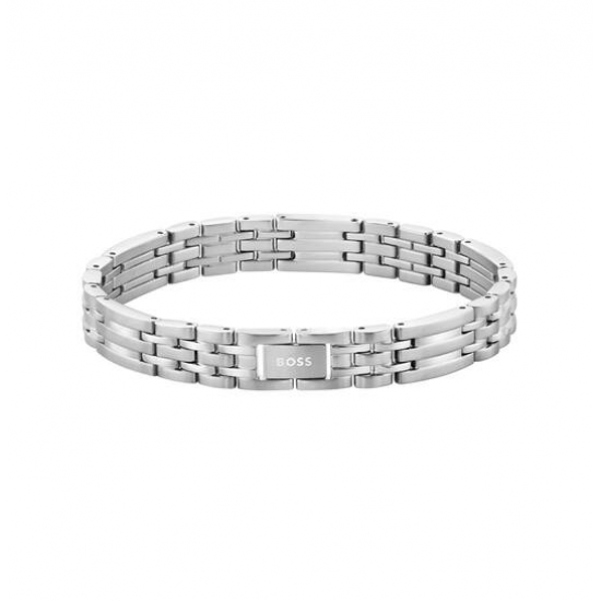 Boss Schakelarmband Wesley staal 19 cm HBJ1580812 - 58683