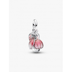 Pandora Tweekleurige Bloeiende Bloem Hangende Bedel 764453C01 - 58700