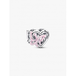 Pandora Verstrengeld Hart & Vlinder Bedel 794475C01 - 58702