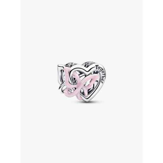 Pandora Verstrengeld Hart & Vlinder Bedel 794475C01 - 58702