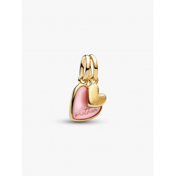 Pandora Roze Deelbare Moeder en Dochter Hangende Bedel 763766C01 - 58715