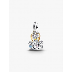 Pandora Disney Aristocaten Hertogin & Kittens Hangende Bedel 764465C01 - 58720