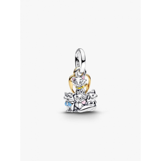 Pandora Disney Aristocaten Hertogin & Kittens Hangende Bedel 764465C01 - 58720