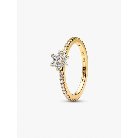 Pandora Sprankelende Bloem Ring maat 19 164499C01 - 58734
