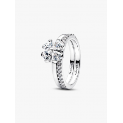 Pandora Sprankelende Klavertjevier Deelbare Ring maat 17.25 194507C01 - 58741