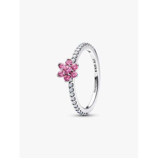 Pandora Sprankelend Roze Madeliefje Ring maat 17.75 194499C02 - 58748