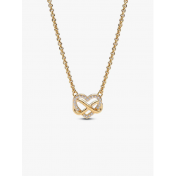 Pandora Sprankelende Oneindigheid Hart Halsketting 50cm  36266C01-50 - 58815