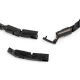 Nomination ManVision armband zwart 133022/030 133022/030 - 58826