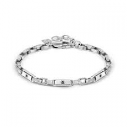 Nomination ManVision stalen schakelarmband met zirkonia 133019/007 - 58829