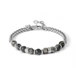 Nomination ManVision stalen armband met natuurstenen 133017/081 - 58830