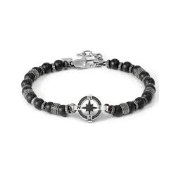 Nomination ManVision armband, windroos en natuurstenen 133016/060 - 58832