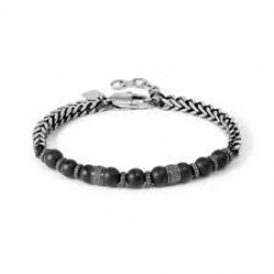 Nomination ManVision stalen armband met natuurstenen 133017/051 - 58835