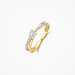 Blush Lab Diamonds Ring maat 54  LG1059Y ƒ?" 14k Goud LG1059Y/54 - 58906