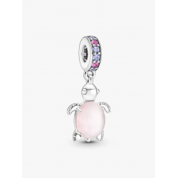 Pandora Muranoglazen Roze Zeeschildpad Hangende Bedel 798939C02 - 58980