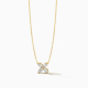 Blush Collier bloem-vormige lab grown diamant 14k goud LG3013Y - 59013