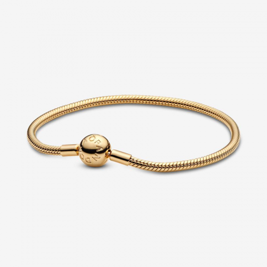 Pandora Moments Snake Chain Armband Maat 17 goudkleurig 568748C00 - 59037