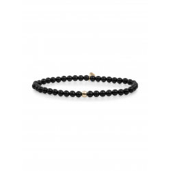 Sparkling jewels Saturn Armband Small Onyx SBG-GEM07-ADD-4MM - 59156