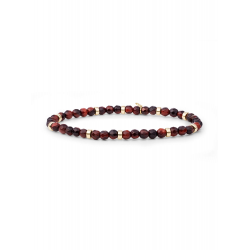 Sparkling jewels Roundel Interstellar Armband Red Tiger Eye SBG-GEM15-MIX-RDL - 59157