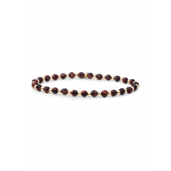 Sparkling jewels Interstellar Armband Red Tiger Eye SBG-GEM15-3MM-MIX - 59160