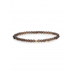Sparkling jewels Saturn Armband Small Smoky Quartz SBG-GEM23-ADD-4MM - 59164