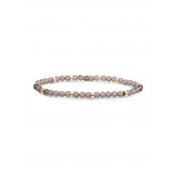 Sparkling jewels Saturn Armband Small Smoky Quartz SBG-GEM23-ADD-4MM - 59165
