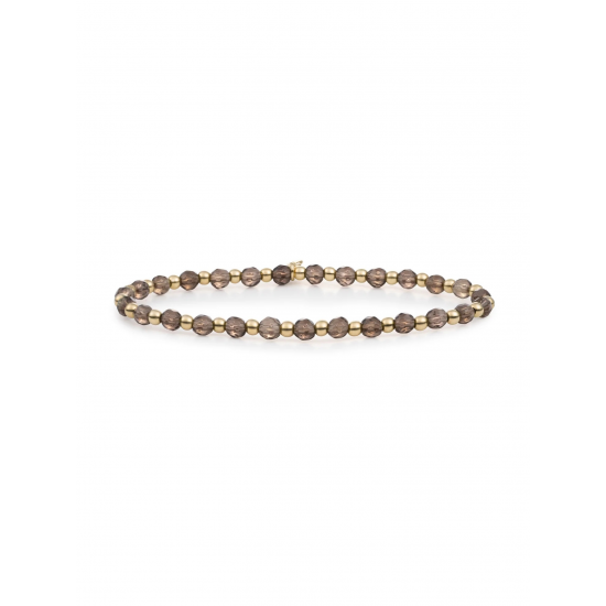 Sparkling jewels Interstellar Armband Smoky Quartz SBG-GEM23-3MM-MIX - 59166