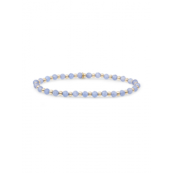 Sparkling jewels Interstellar Armband Ice Blue Quartz SBG-GEM72-3MM-MIX - 59170