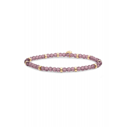 Sparkling jewels Roundel Interstellar Armband Aubergine Quartz SBG-GEM59-MIX-RDL - 59172