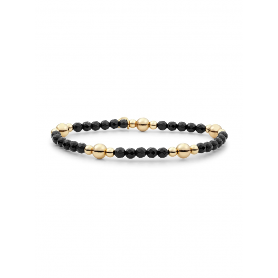 Sparkling jewels Bold Mix Armband Onyx BLK01G-G07 - 59177