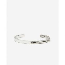 Buddha to Buddha Armband Bangle Barbara Dual Zilver maat D - 59233