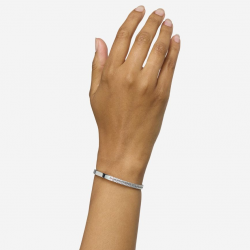 Buddha to Buddha Armband Bangle Barbara Dual Zilver maat D - 59233