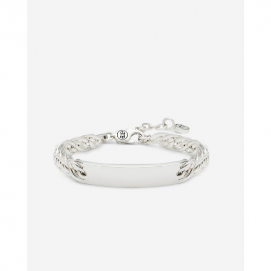 Buddha to Buddha Armband Nathalie Mini Bar Zilver maat C-E 474C-E - 59236