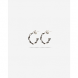 Buddha to Buddha Hoops Katja Twist Zilver Set 537-one - 59241