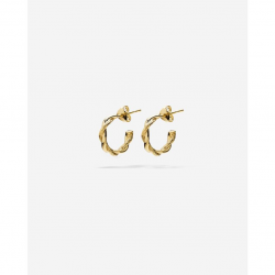 Buddha to Buddha Hoops Katja Twist Verguld Set 537GV-one - 59242