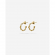 Buddha to Buddha Hoops Katja Twist Verguld Set 537GV-one - 59242