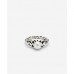 Buddha to Buddha Ring Ben Parel Zilver maat 18 551 - 59249