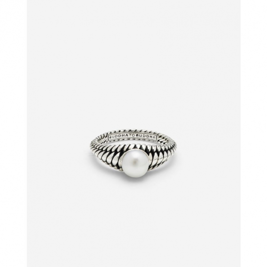Buddha to Buddha Ring Ben Parel Zilver maat 18 551 - 59249