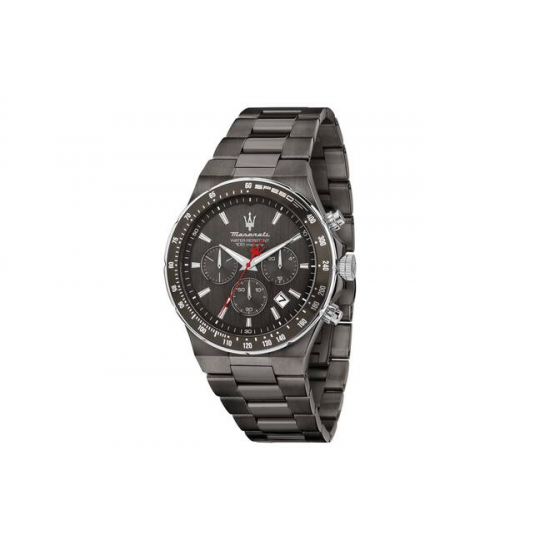 Maserati heren horloge Sfida dark gun metal 41mm R8873640027 - 59254