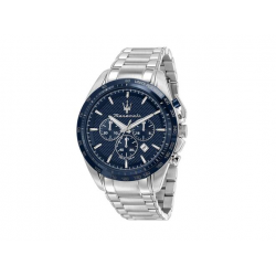 Maserati heren horloge Traguardo blauw 45mm R8873612043 - 59262