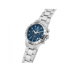 Maserati heren horloge Sfida blauw 41mm R8873640029 - 59272