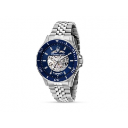 Maserati heren horloge Sfida blauw automaat 44mm R8823140011 - 59276
