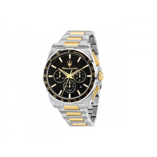 Maserati heren horloge Velocita zwart bicolor 43mm R8873652003 - 59277