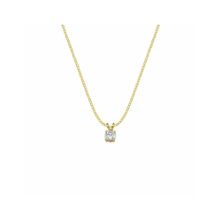 collier hanger zirkonia 1,0 mm 41 + 4 cm - 55532